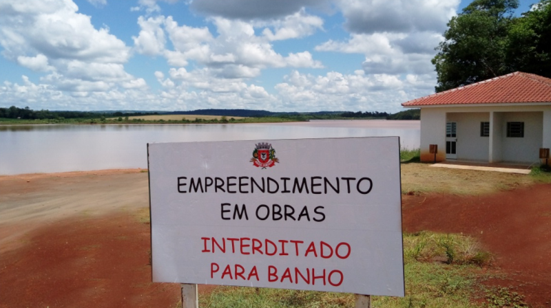 PRAINHA MUNICIPAL ESTÁ TEMPORARIAMENTE INTERDITADA PARA BANHO